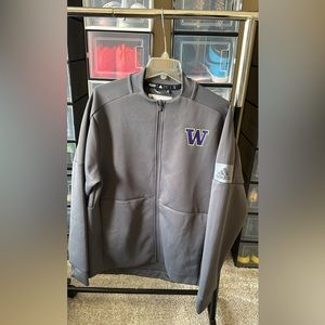 Adidas Washington huskies sweater jacket